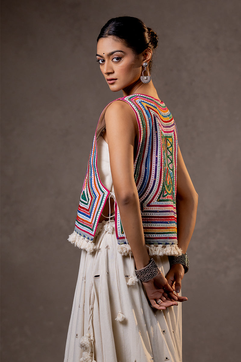 Tapasya - Katab Embroidered Overlay