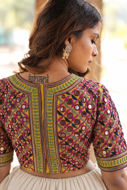 Rangili - Hand Embroidered Blouse