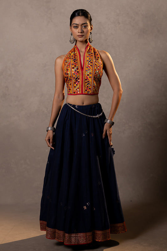 Siddhi - Kutchi embroidered blouse
