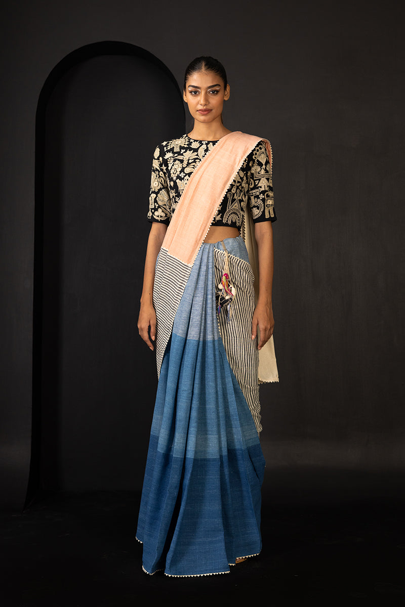 Nadiya panel saree