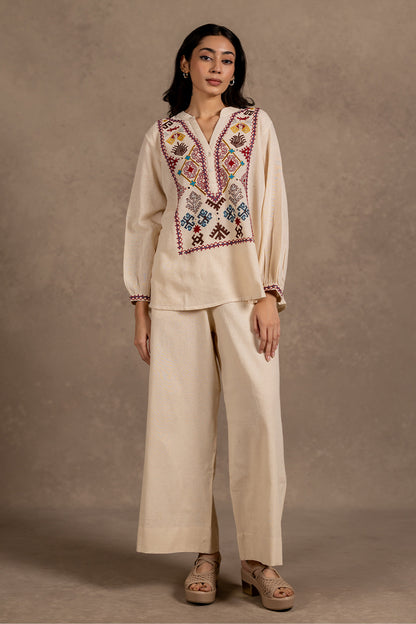 Dhaaga - Hand Embroidered Set