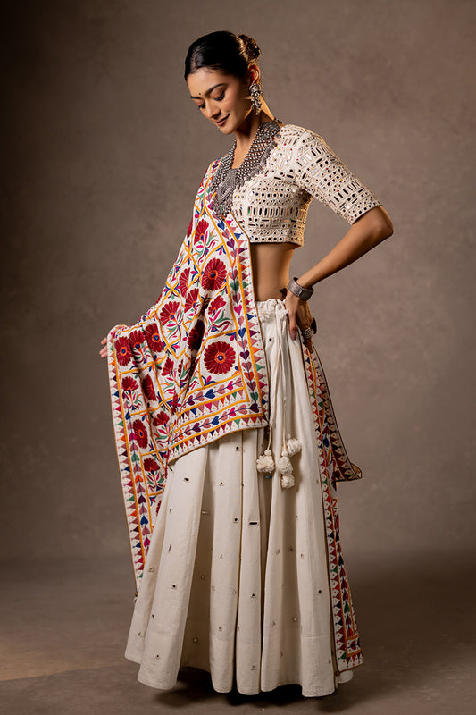 Chandrika - Full Mirror Embroidered Blouse