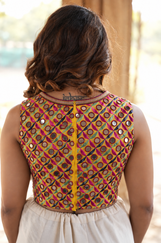 Rasiya - Hand Embroidered Blouse