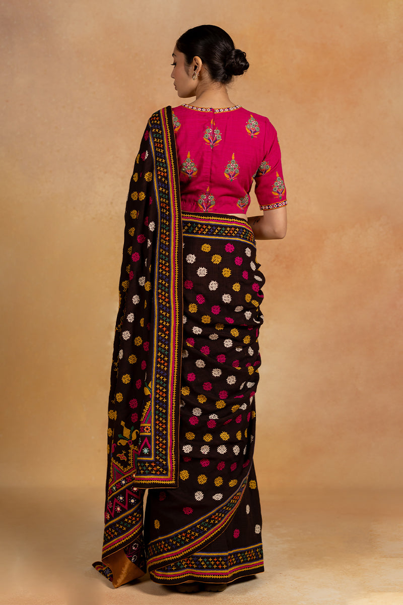 Gulshan - Red Hand Embroidered Blouse