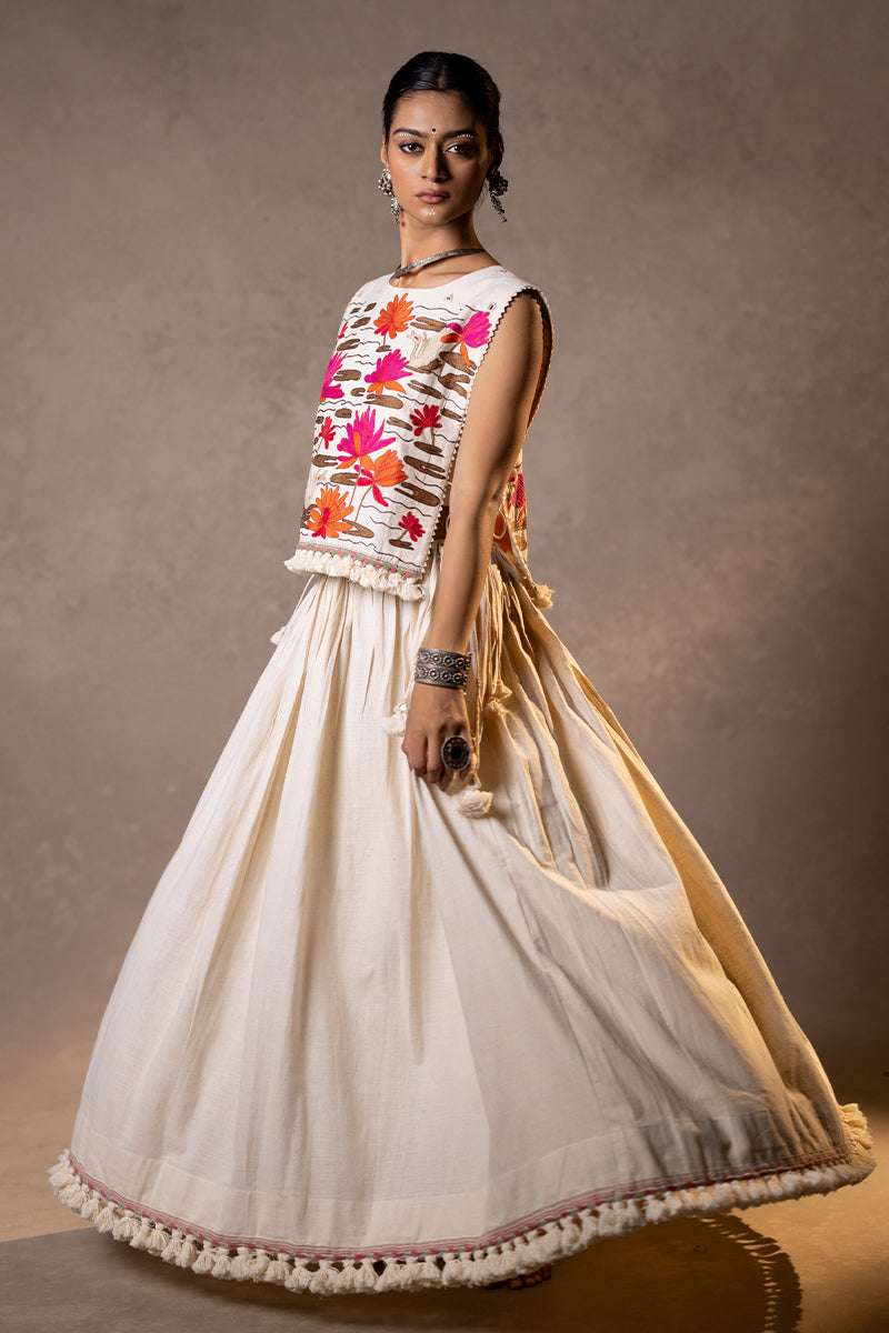 Kamal - Offwhite Chaniya