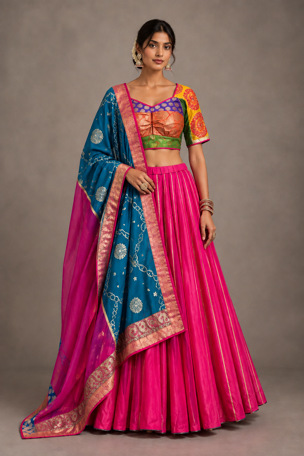 Jhankaar - Handwoven Chaniya