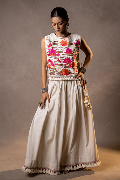 Kamal - Offwhite Chaniya