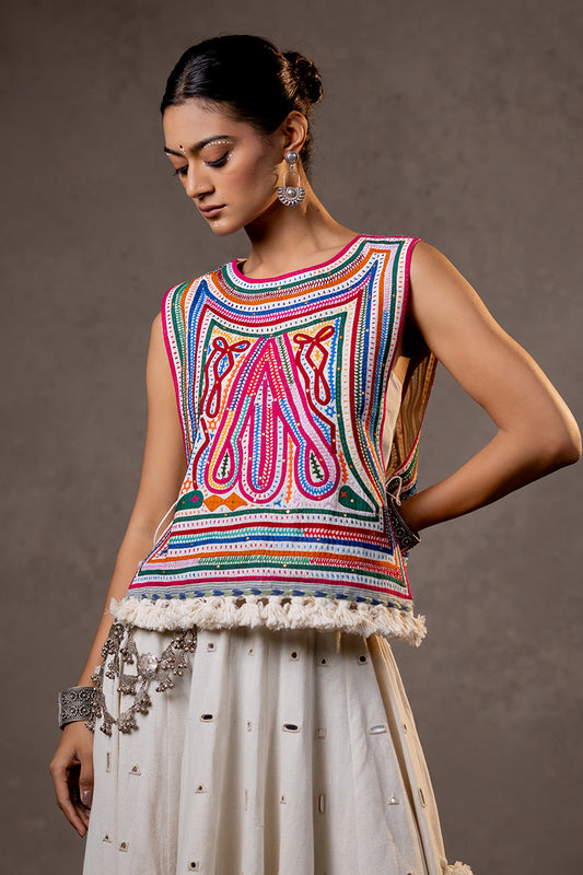 Tapasya - Katab Embroidered Overlay