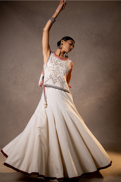 Gauri - Offwhite Chaniya