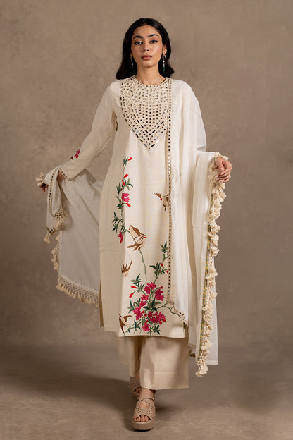 Jhallar - Handwoven Kota Dupatta