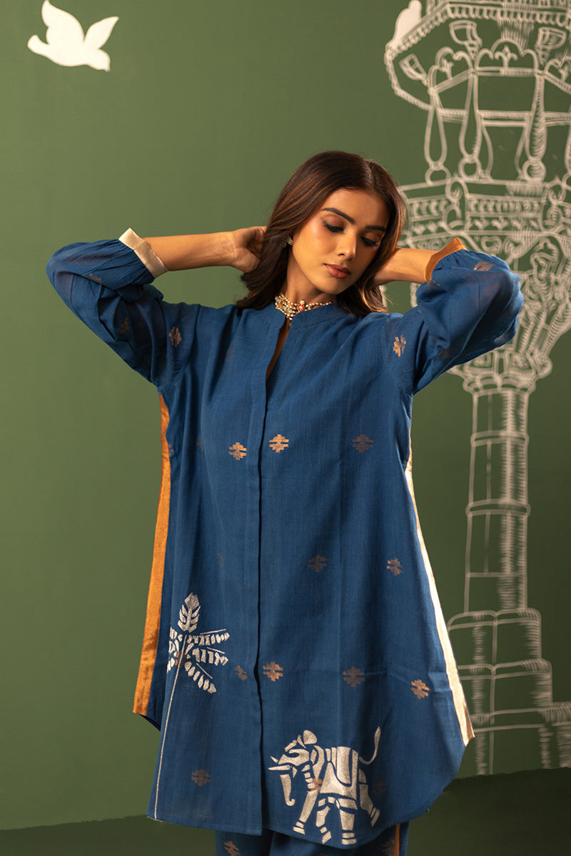 Old city elephant tunic