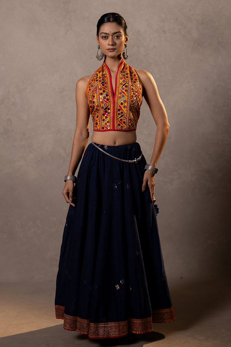 Siddhi -  Kutchi embroidered blouse
