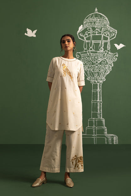 Chabutra parrot tunic