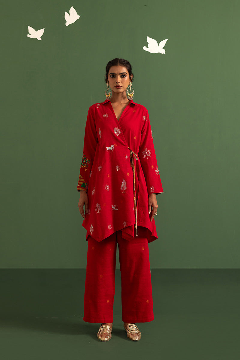Ahmedabad in bloom overlap tunic
