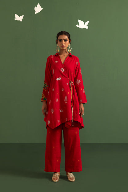 Ahmedabad in bloom overlap tunic