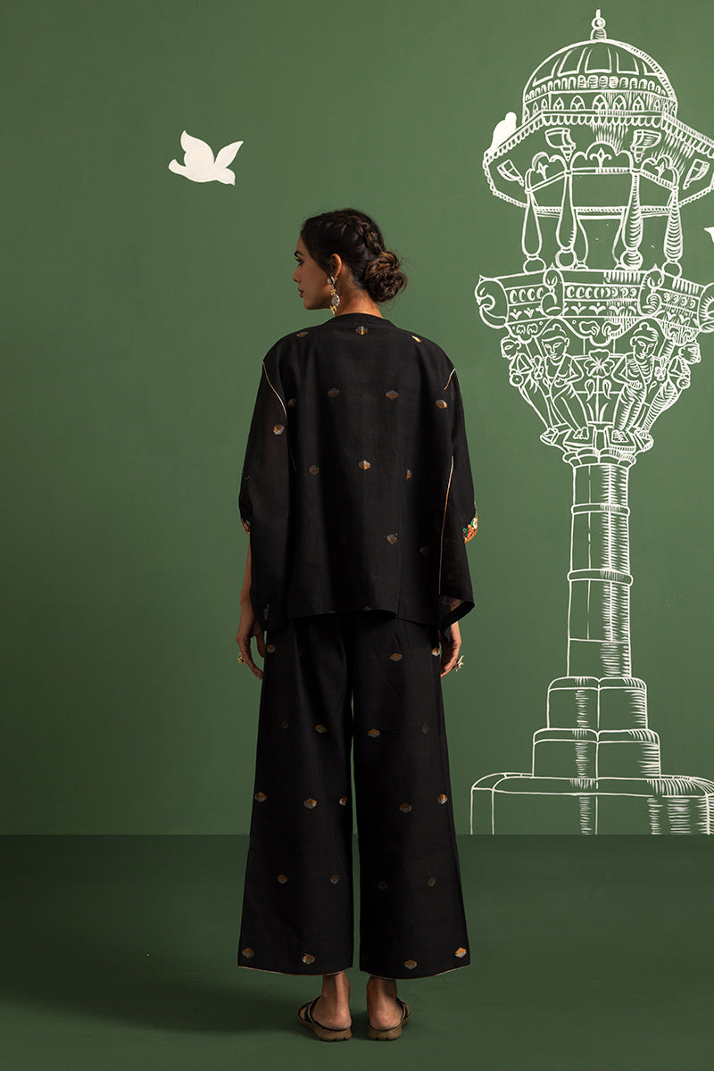 Under the night sky cape top