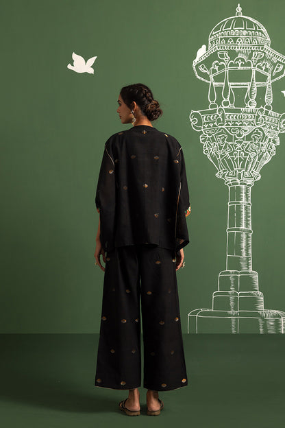 Under the night sky cape top