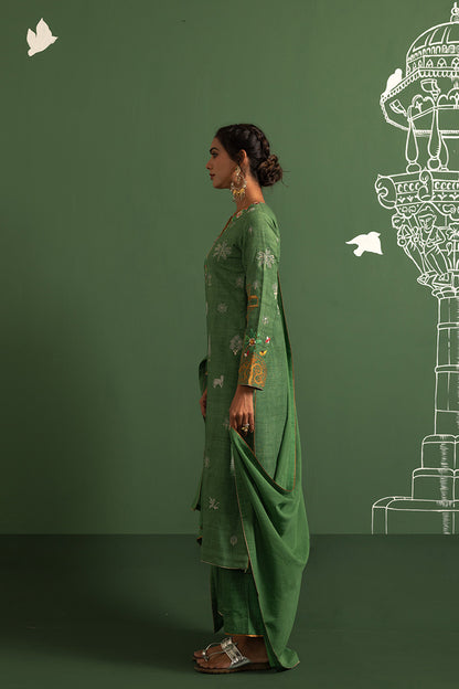 Forest green set