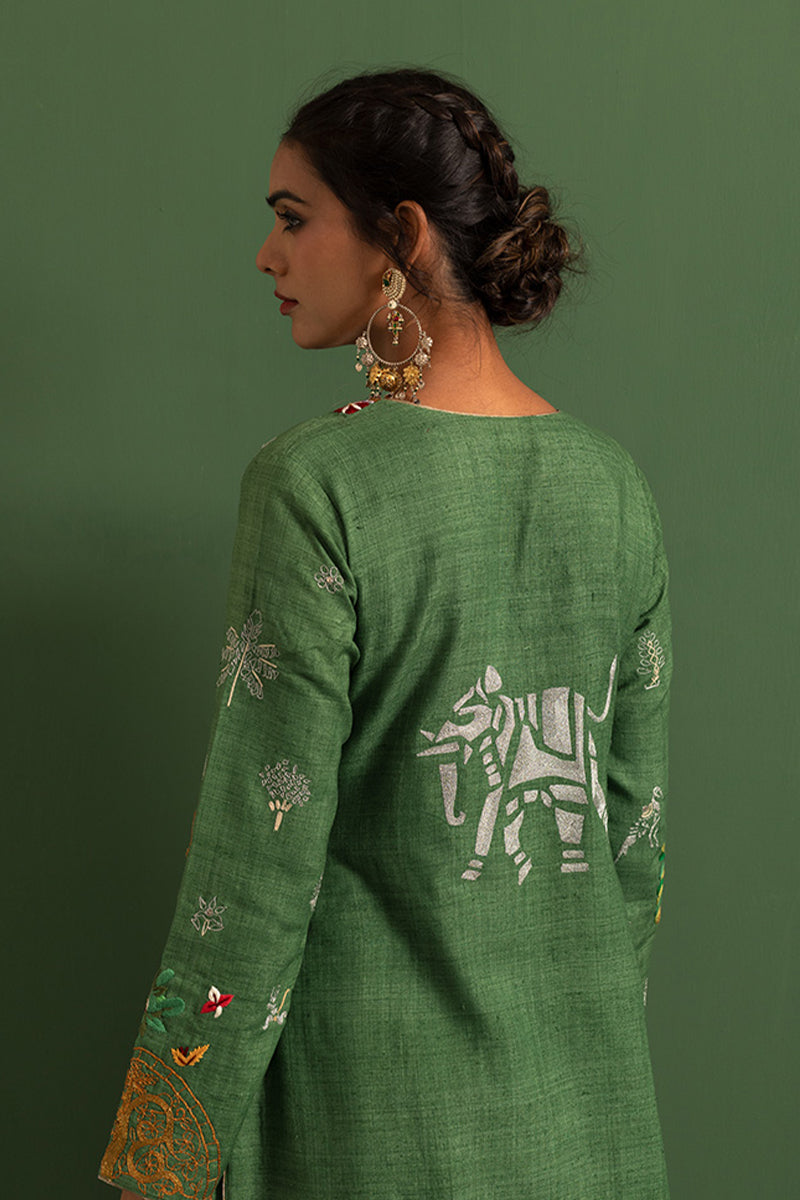 Forest green set