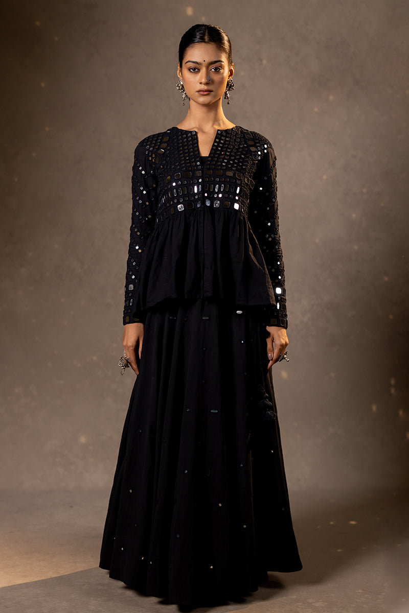 Nisha - Mirror Embroidered Kediya