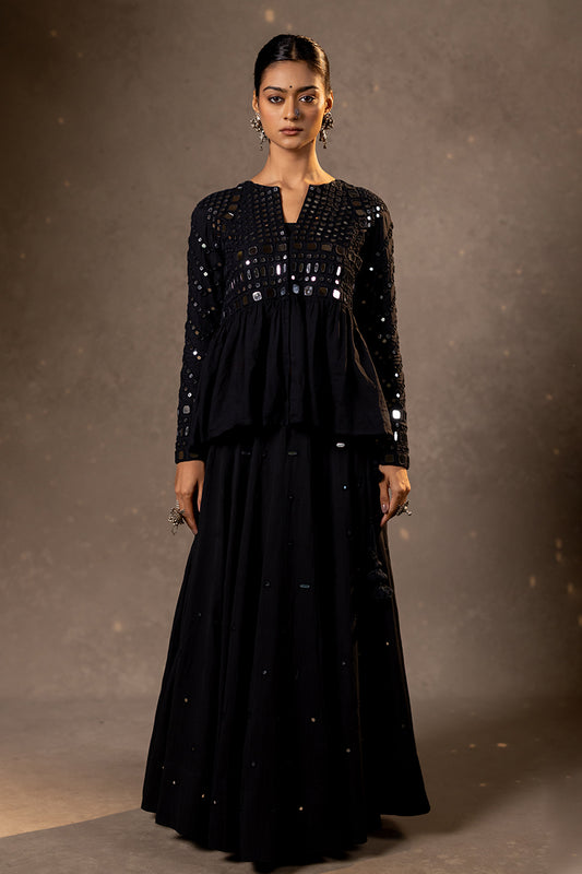 Nisha - Mirror Embroidered Kediya