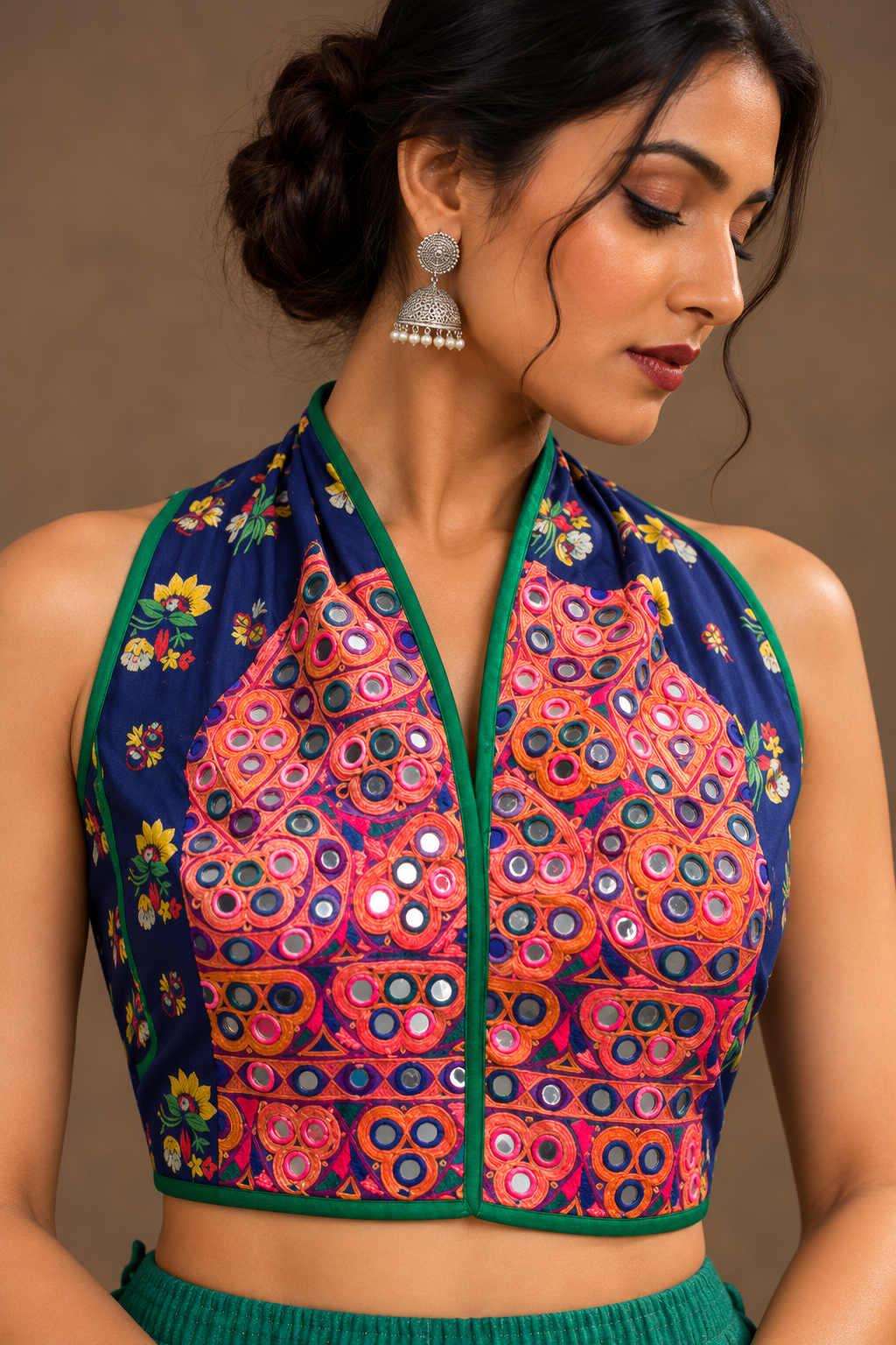 Mor - Kutch Embroidered Blouse