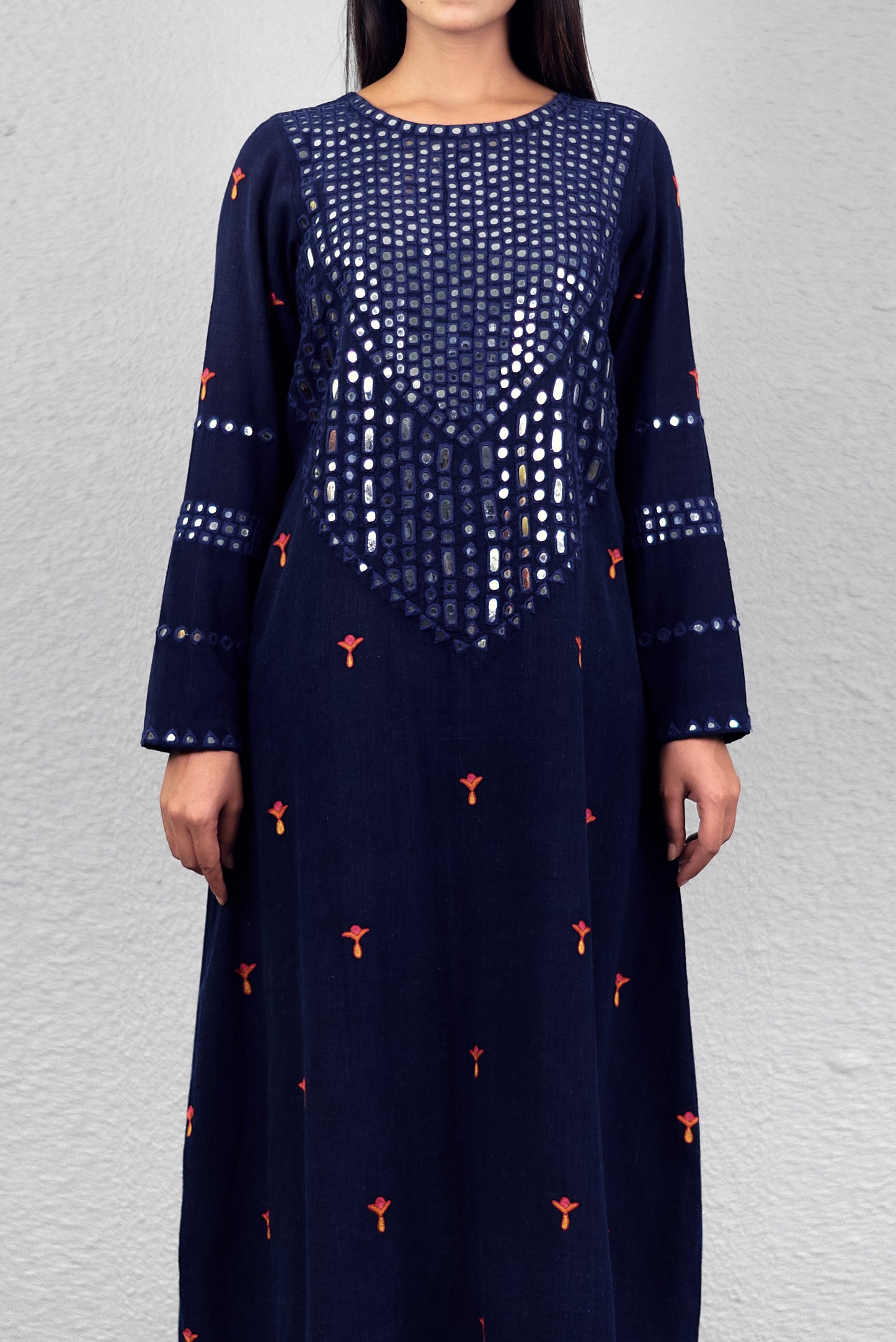 Indigo abha toran yoke kurta