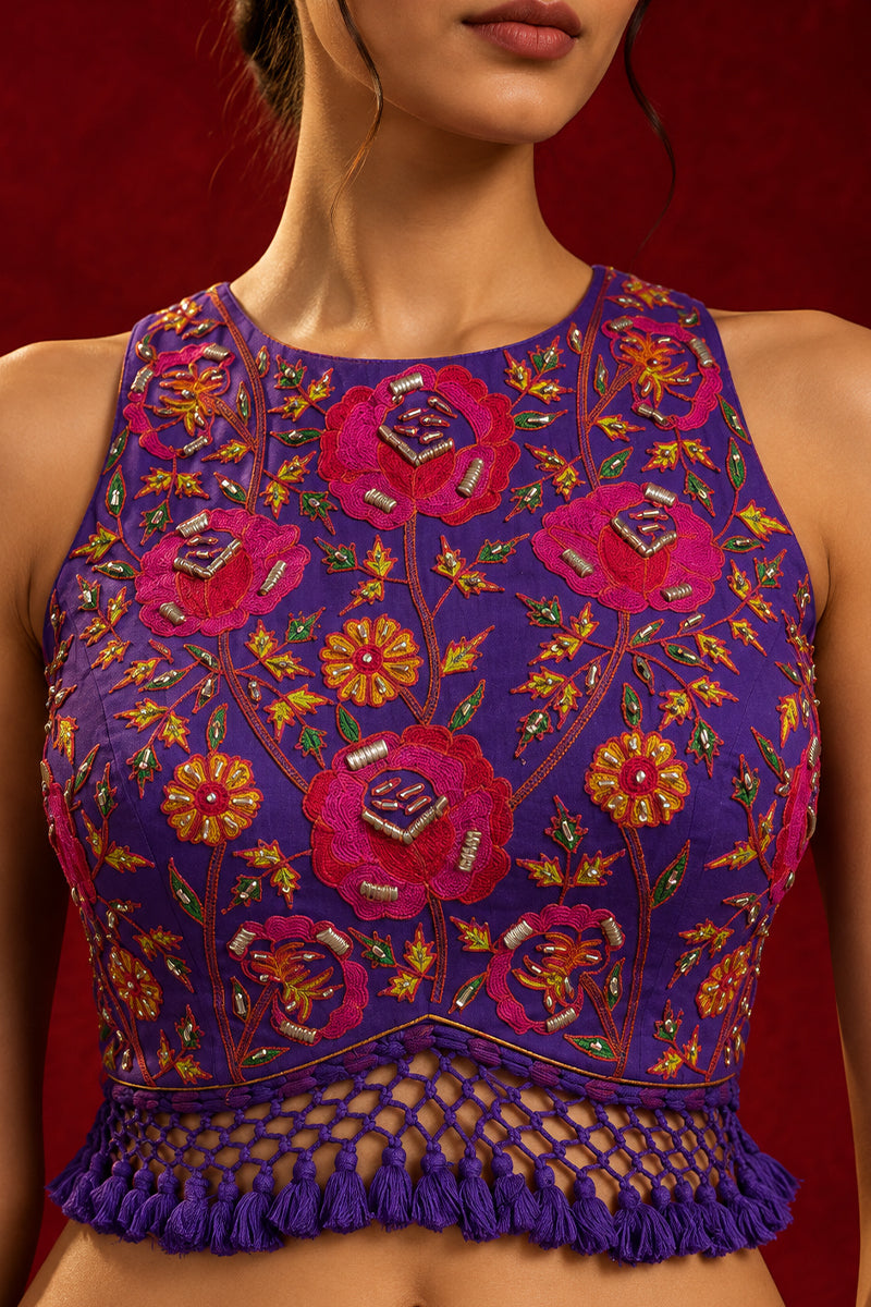 Gulrez - Aari Embroidered Blouse