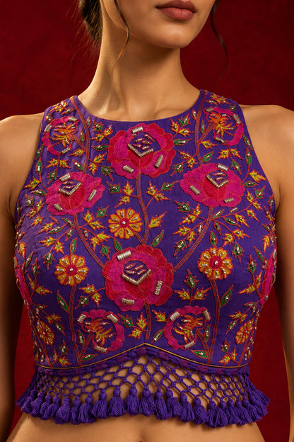 Gulrez - Aari Embroidered Blouse