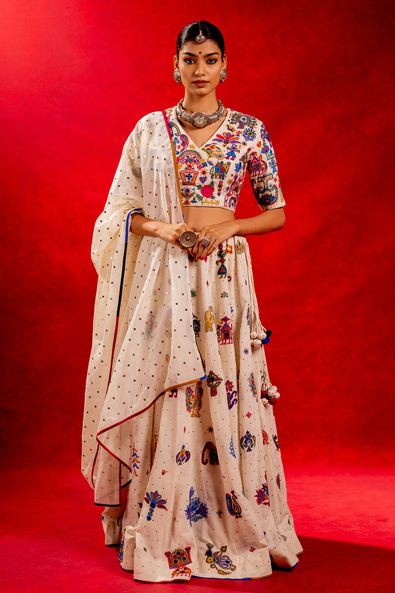 Navrang - Hand Embroidered Blouse