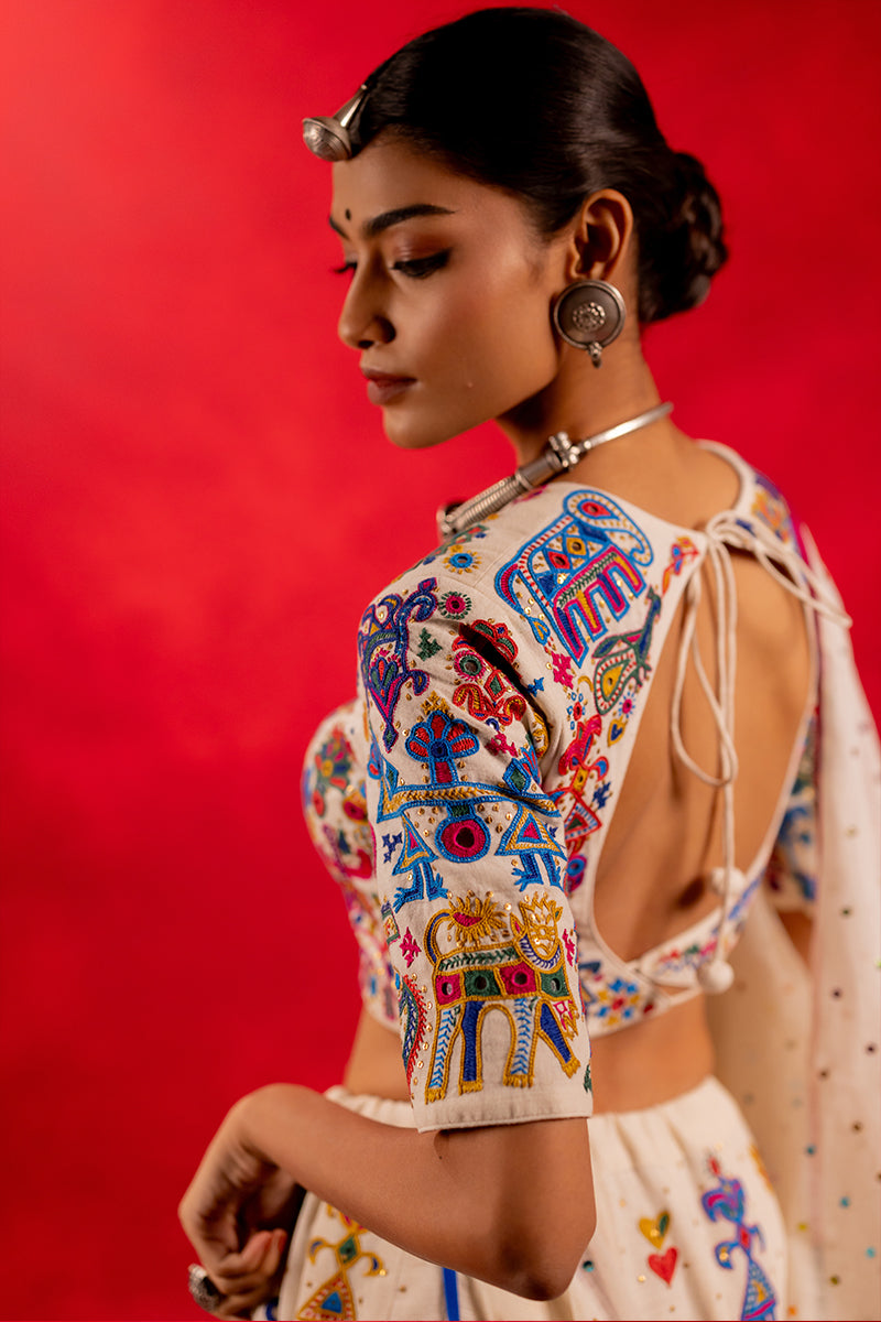 Navrang - Hand Embroidered Blouse