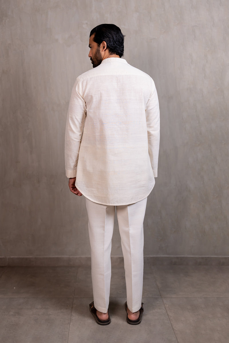 Ahir Hand Embroidered Short Kurta