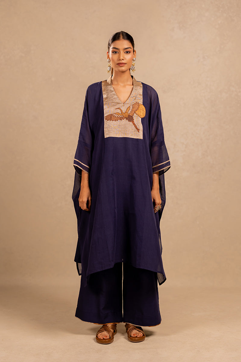 Arunapakshi cape dress