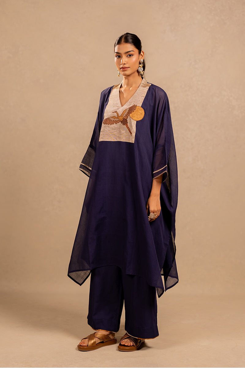 Arunapakshi cape dress