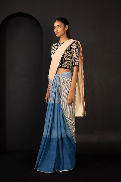 Nadiya panel saree