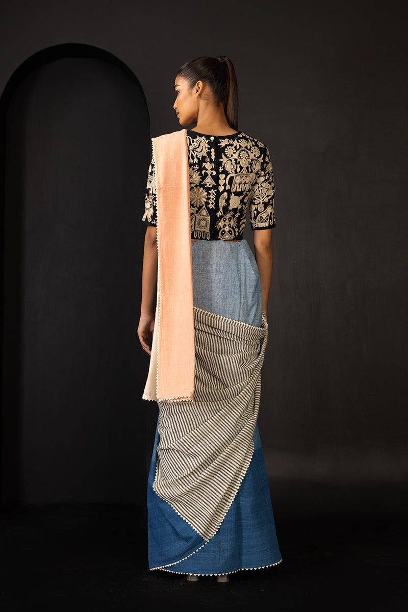 Nadiya panel saree