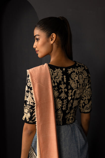 Ahir katha blouse