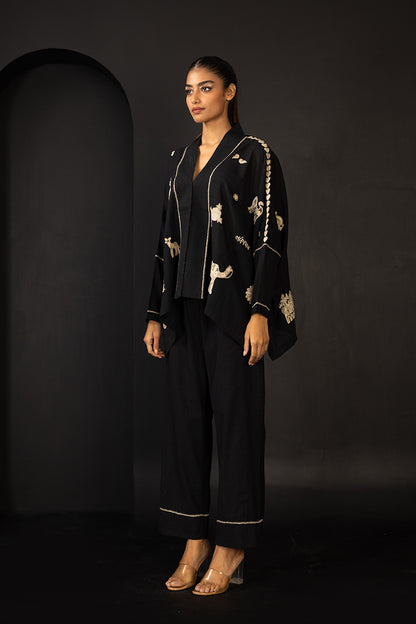 Ahir butta cape top