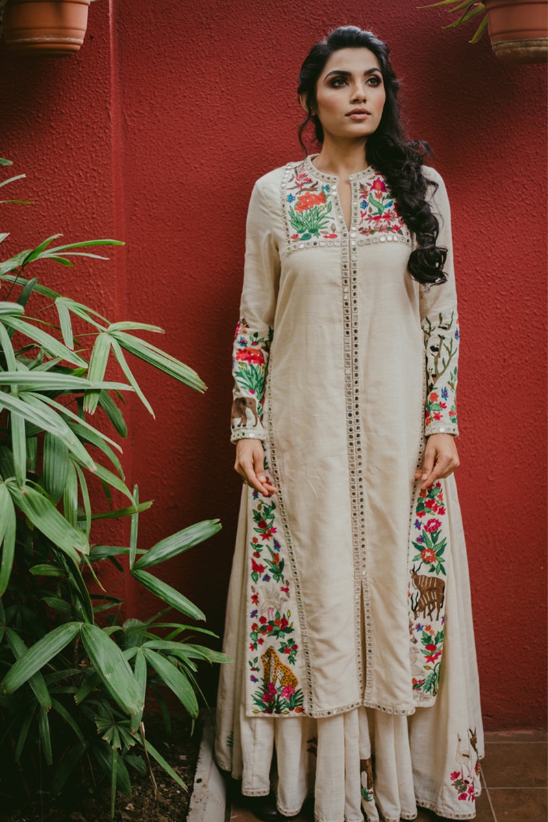 Playful roots kurta