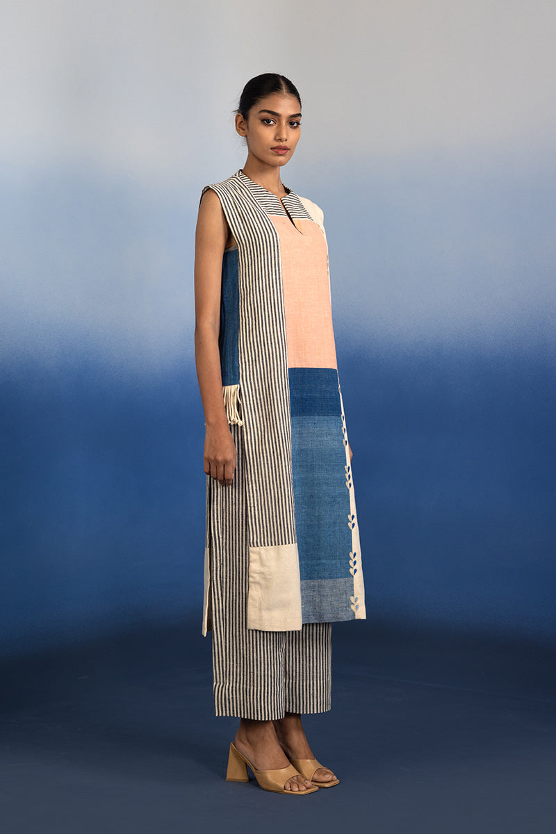 Serene sky tunic