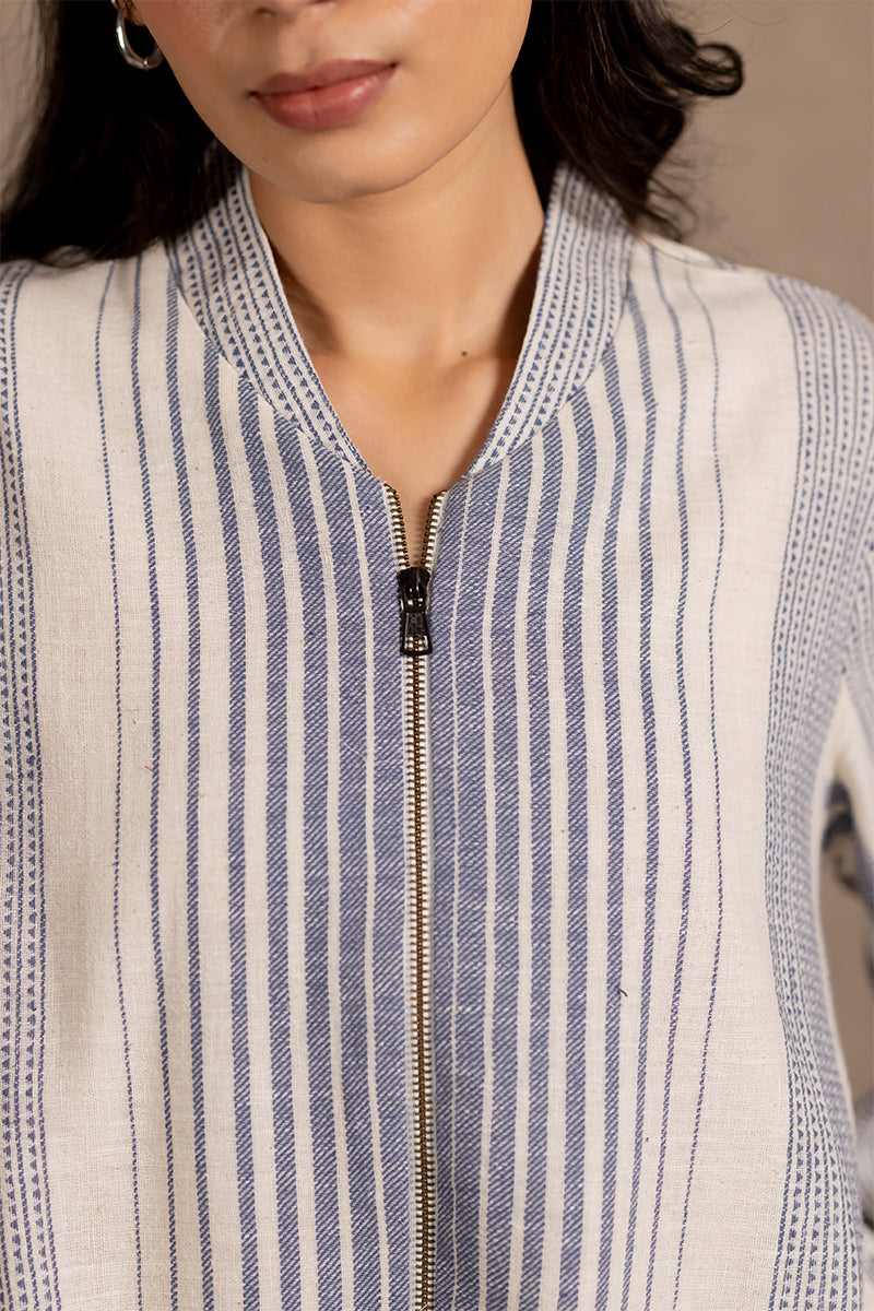Kala Cotton Bomber Jacket