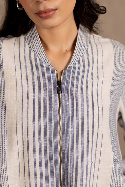 Kala Cotton Bomber Jacket
