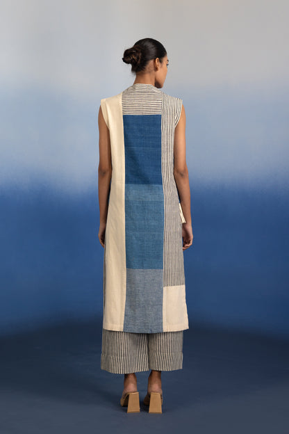 Serene sky tunic
