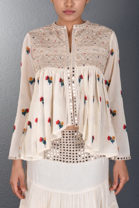 Purvi Doshi Check out our mirror work selection for the very best in unique or custom, handmade pieces from our dresses shops.